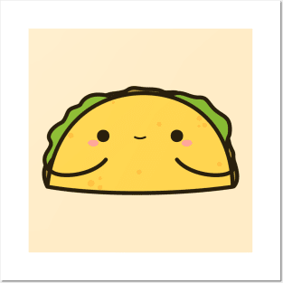 Happy taco Posters and Art